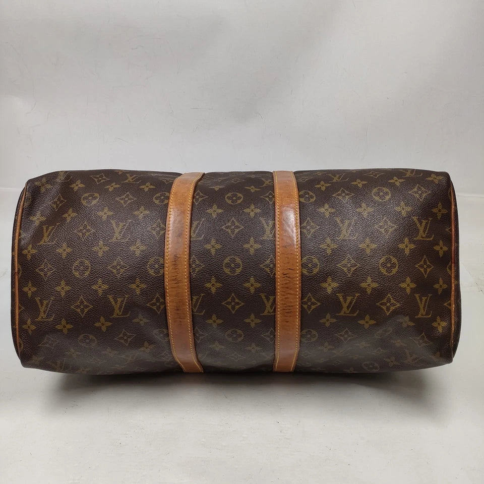 $1440 Louis Vuitton Monogram Keepall 45 SA822