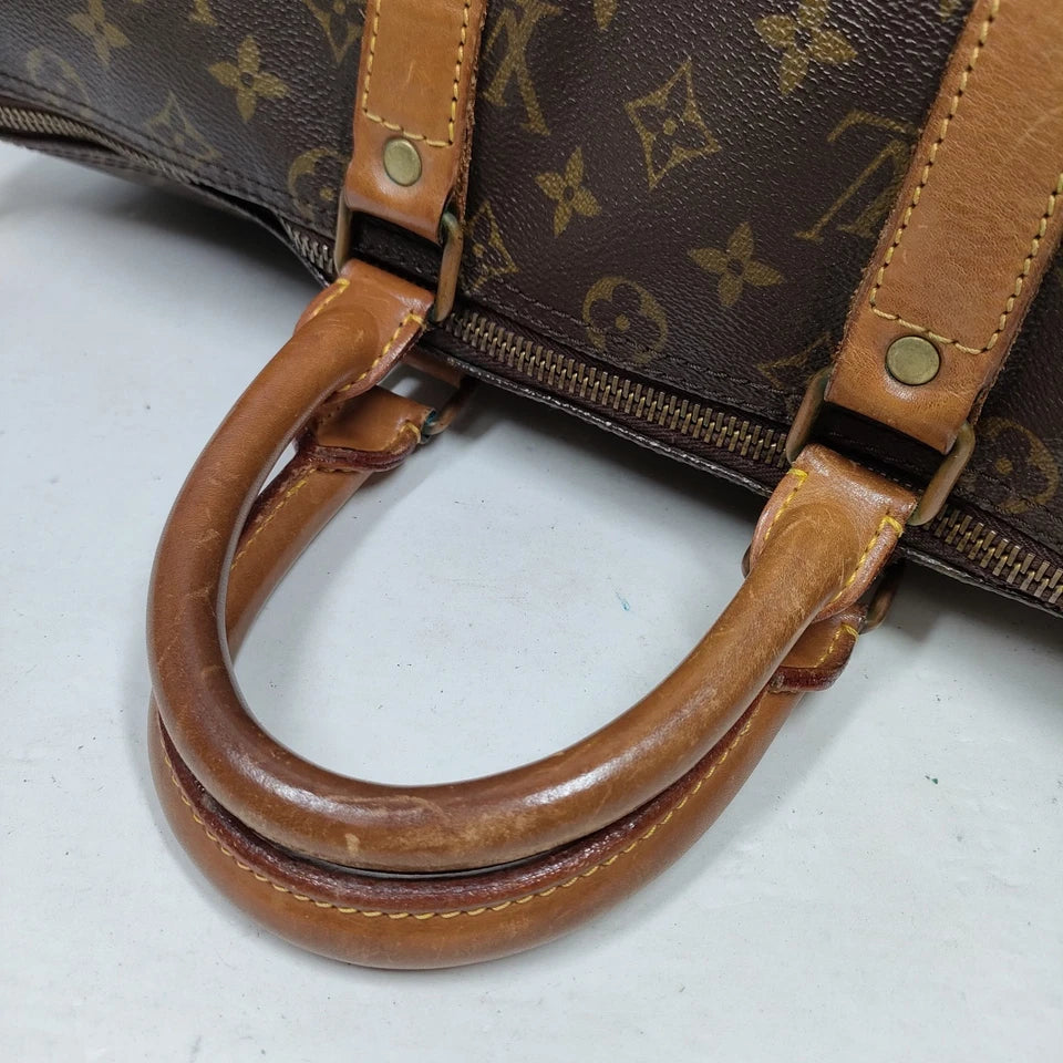 $1440 Louis Vuitton Monogram Keepall 45 SA822