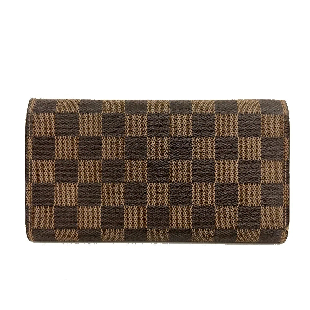 PRE-ORDER Louis Vuitton Damier Porte Tresor International Trifold Long Wallet TH0090