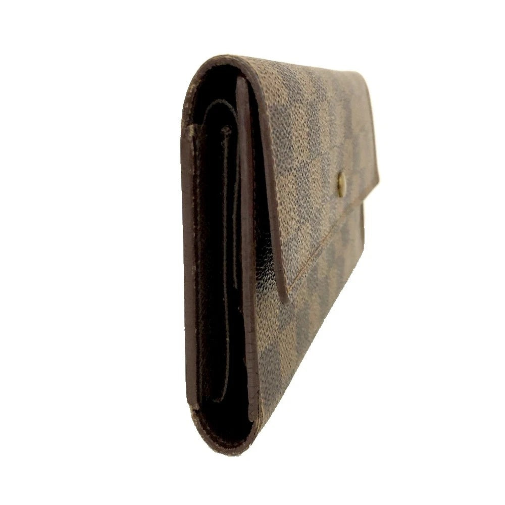 PRE-ORDER Louis Vuitton Damier Porte Tresor International Trifold Long Wallet TH0090