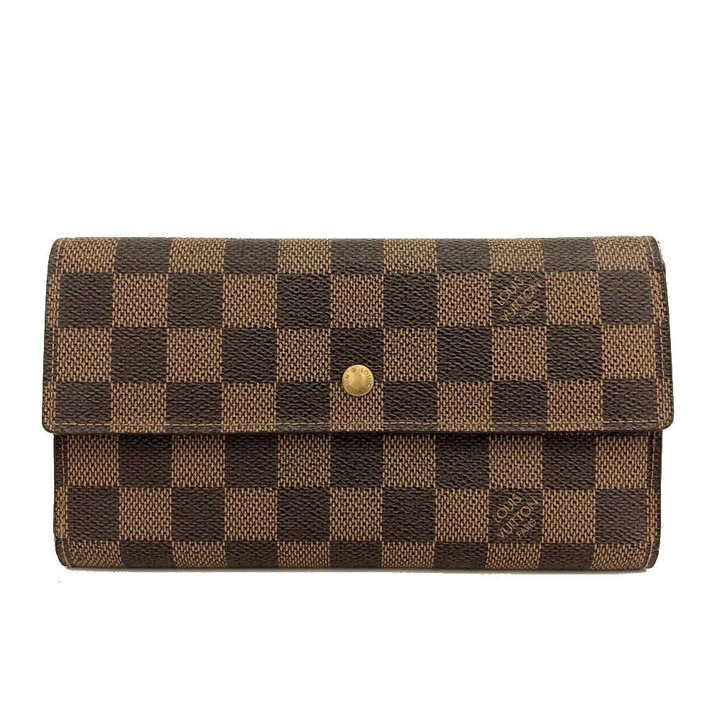 PRE-ORDER Louis Vuitton Damier Porte Tresor International Trifold Long Wallet TH0090