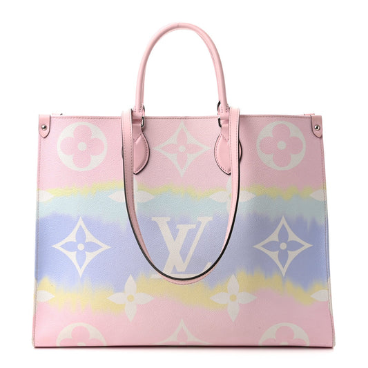 Louis Vuitton Monogram Escale Onthego GM Pastel
