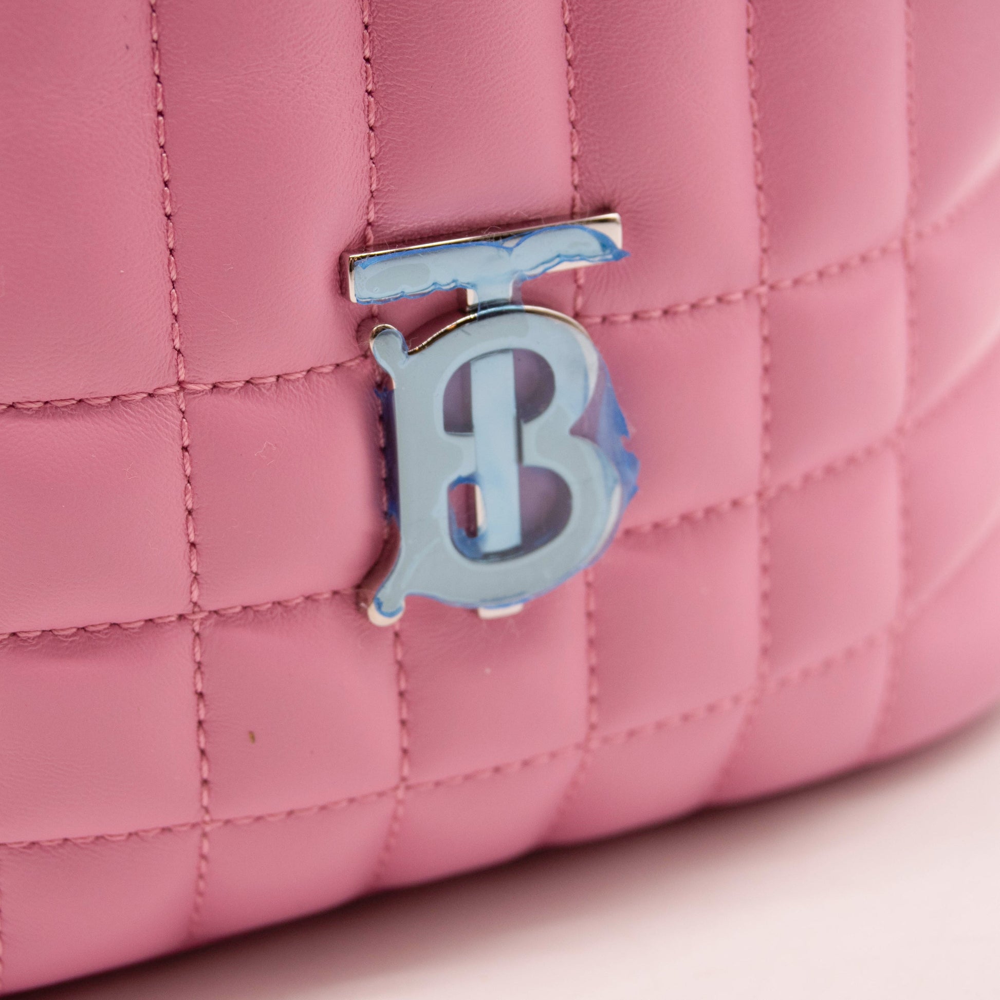 burberry pink leather backpack NEW Burberry Mini Lola Quilted Leather Backpack Pink TB – melissalovesbags
