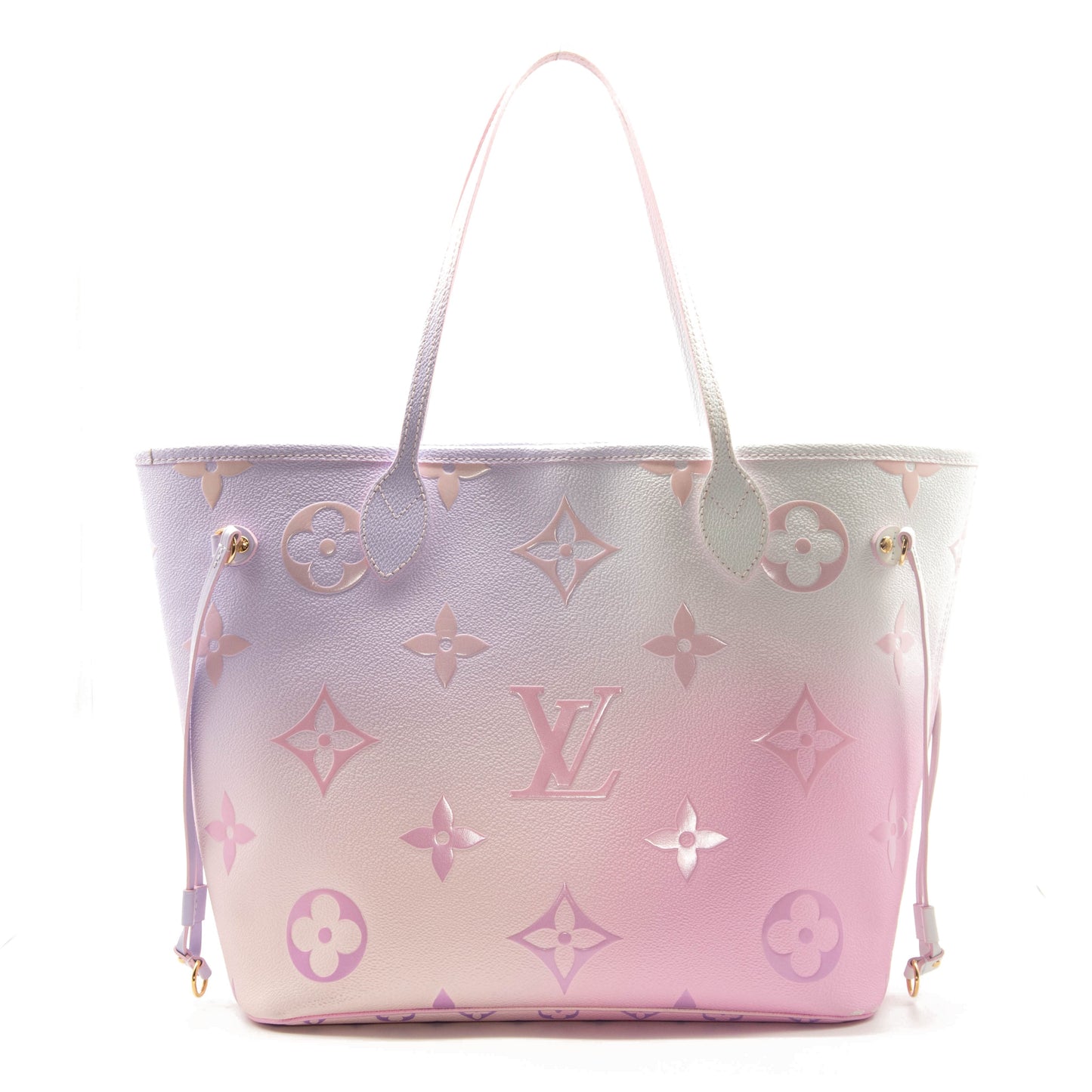 Louis Vuitton Monogram Giant Spring In The City Neverfull MM Sunrise Pastel