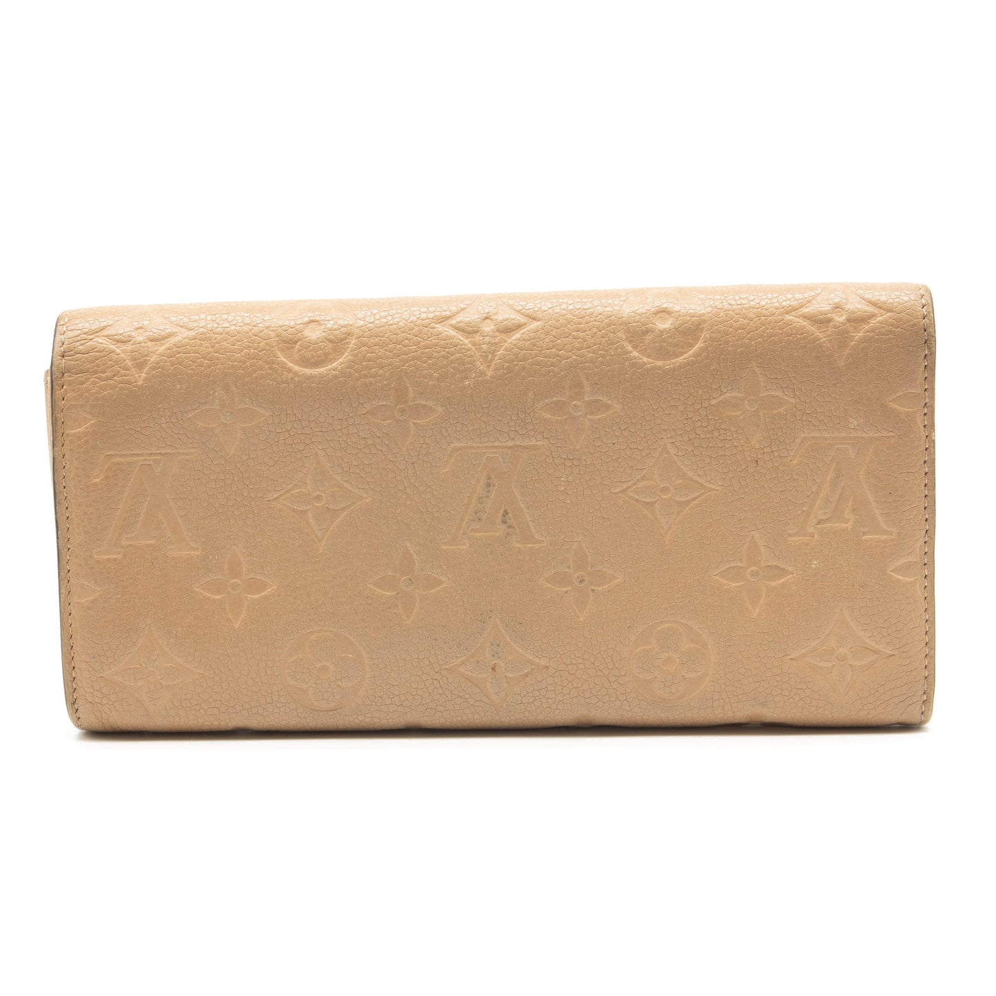 Louis Vuitton Empreinte Zippy Wallet Dune Beige Zip Around