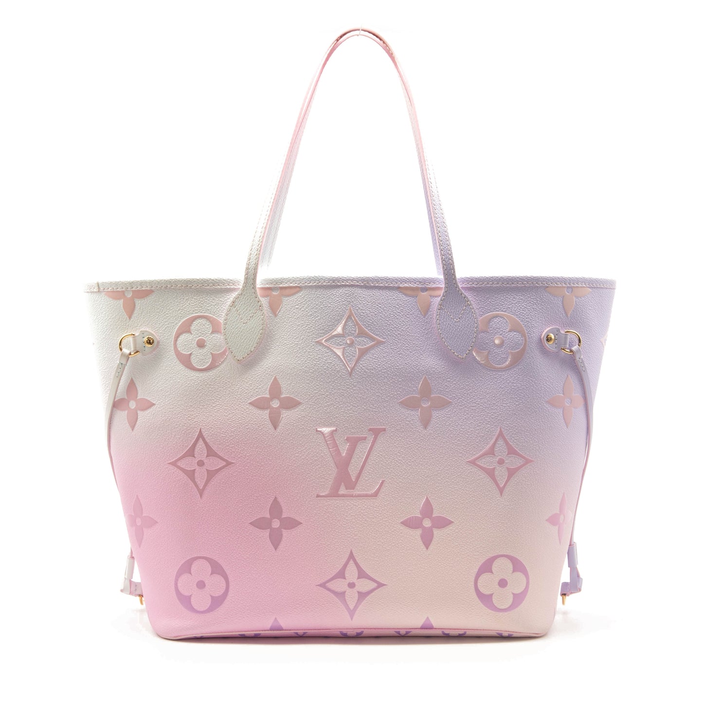 Louis Vuitton Monogram Giant Spring In The City Neverfull MM Sunrise Pastel