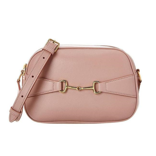 NEW Celine Camera Crecy 191353 Bus 38no Cross Body Pink Leather Shoulder Bag