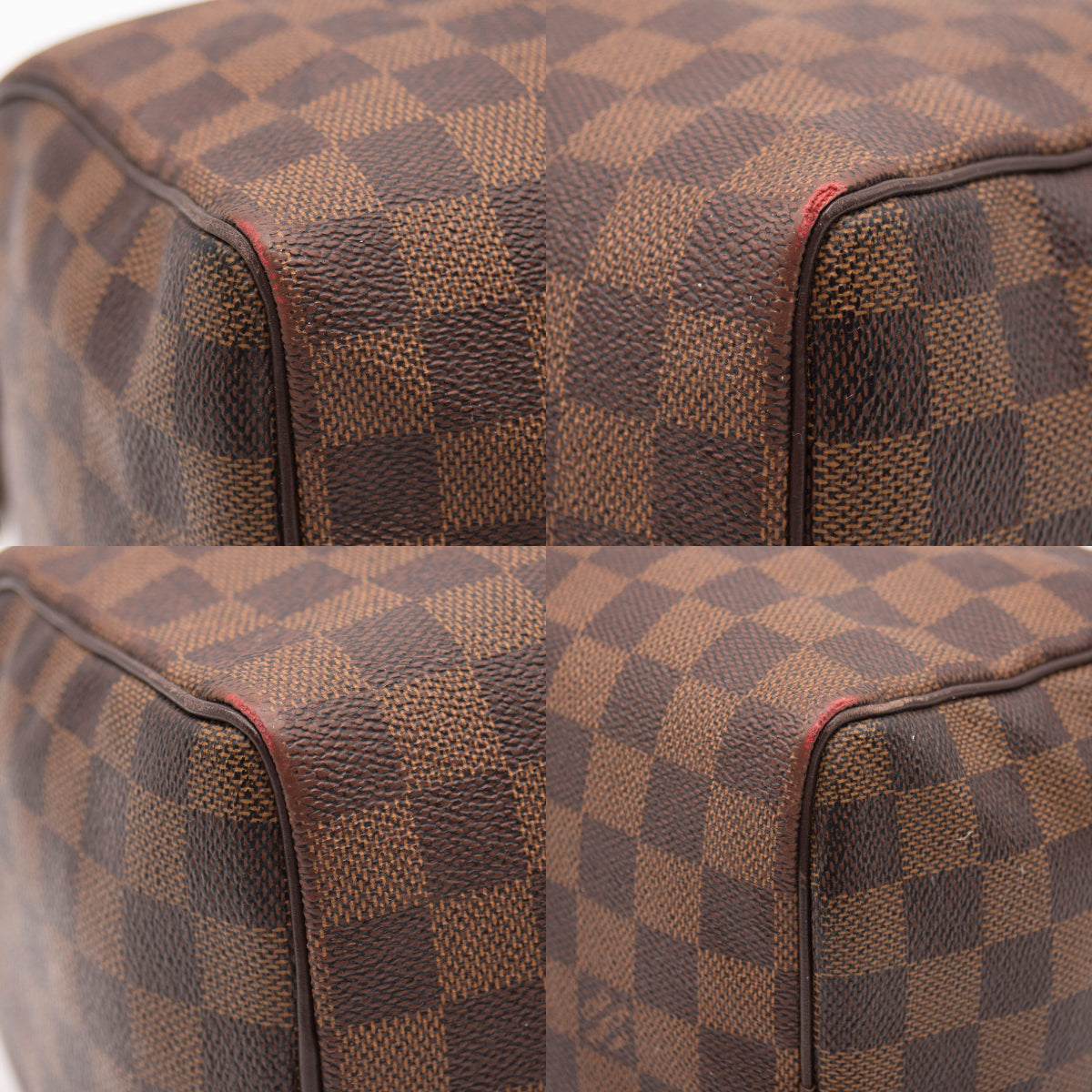 Louis Vuitton Speedy Damier Ebene 25 Brown Canvas Satchel