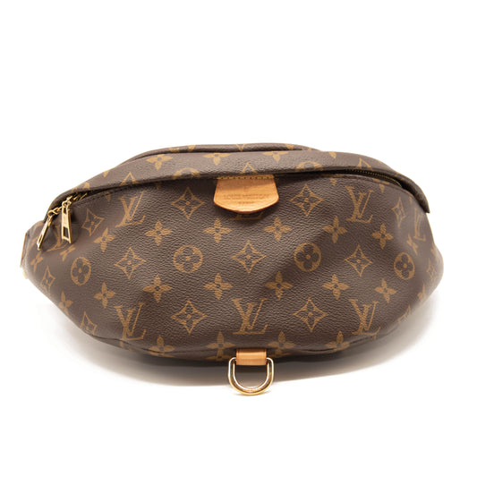 Louis Vuitton Bumbag Brown Monogram Canvas Messenger Bag Fanny Pack