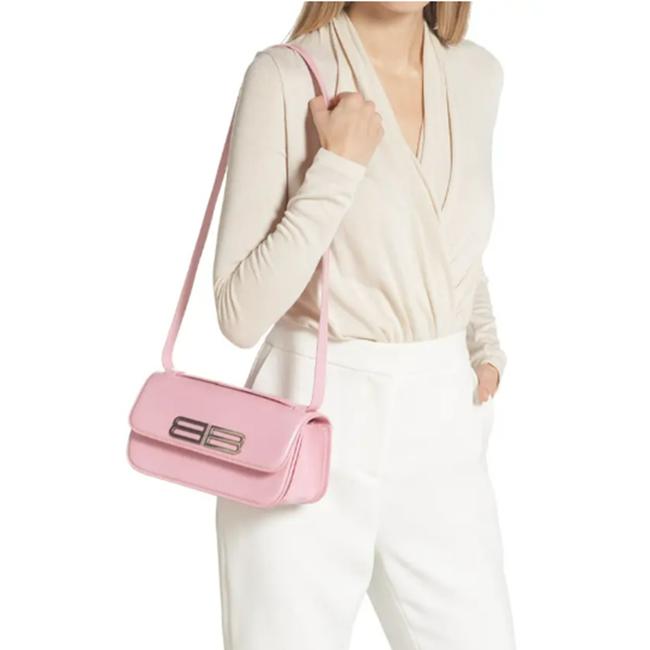 Balenciaga Candy Gossip Pink Leather Shoulder Bag