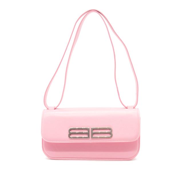 Balenciaga Candy Gossip Pink Leather Shoulder Bag