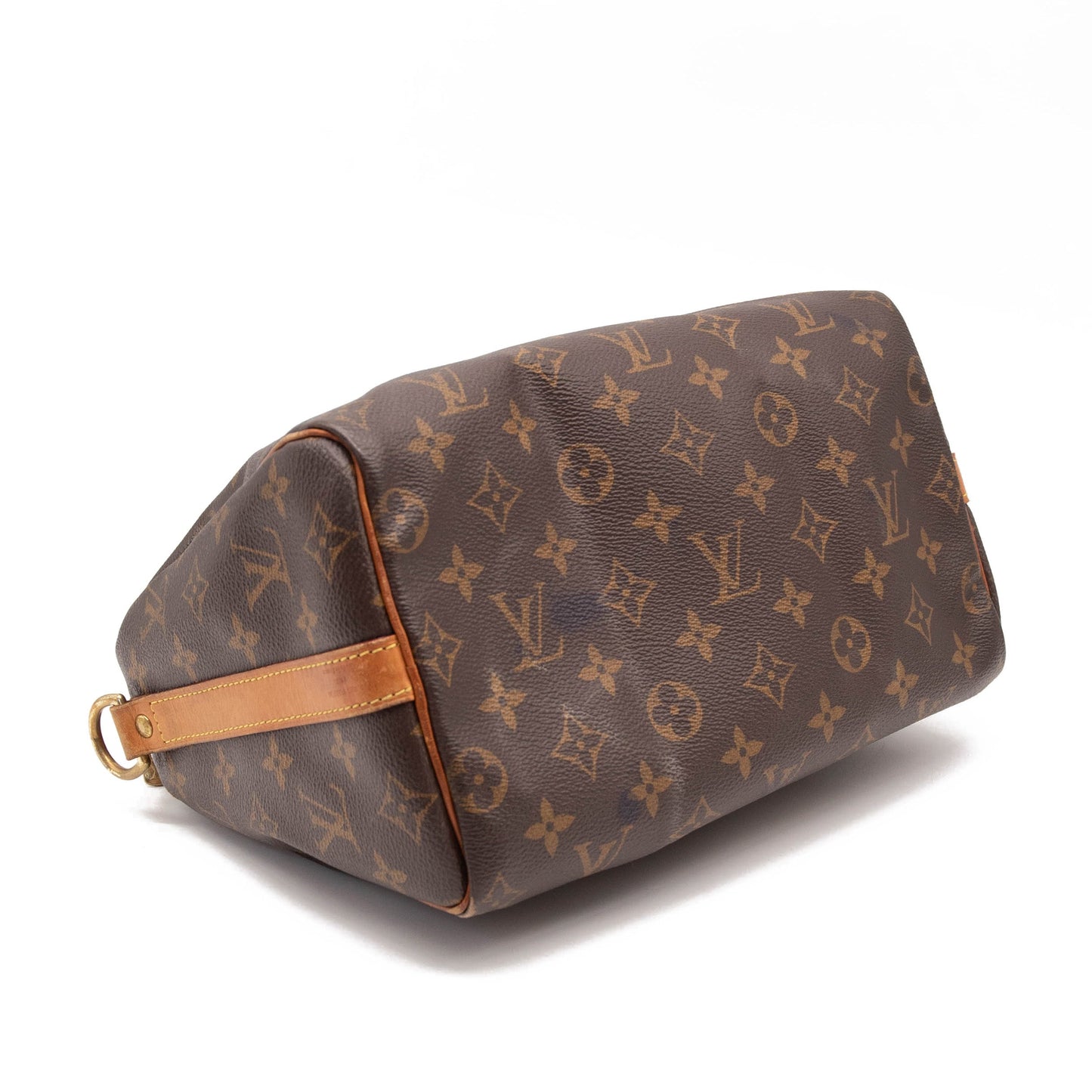 Louis Vuitton Speedy Bandouliere 25 Brown Monogram Canvas Satchel