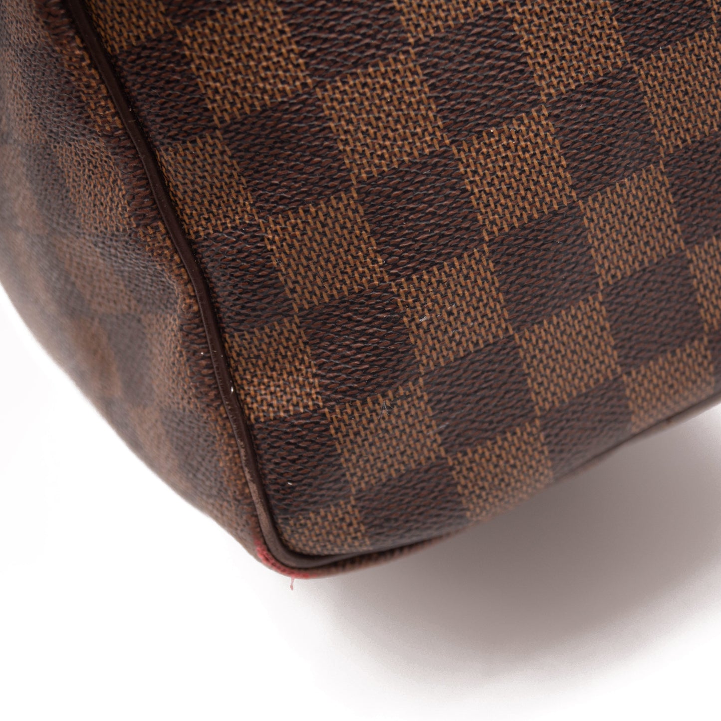 Louis Vuitton Speedy Damier Ebene 25 Brown Canvas Satchel