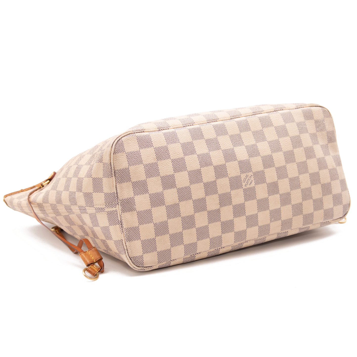 Louis Vuitton Neverfull Neo Mm White Damier Azur Canvas Tote