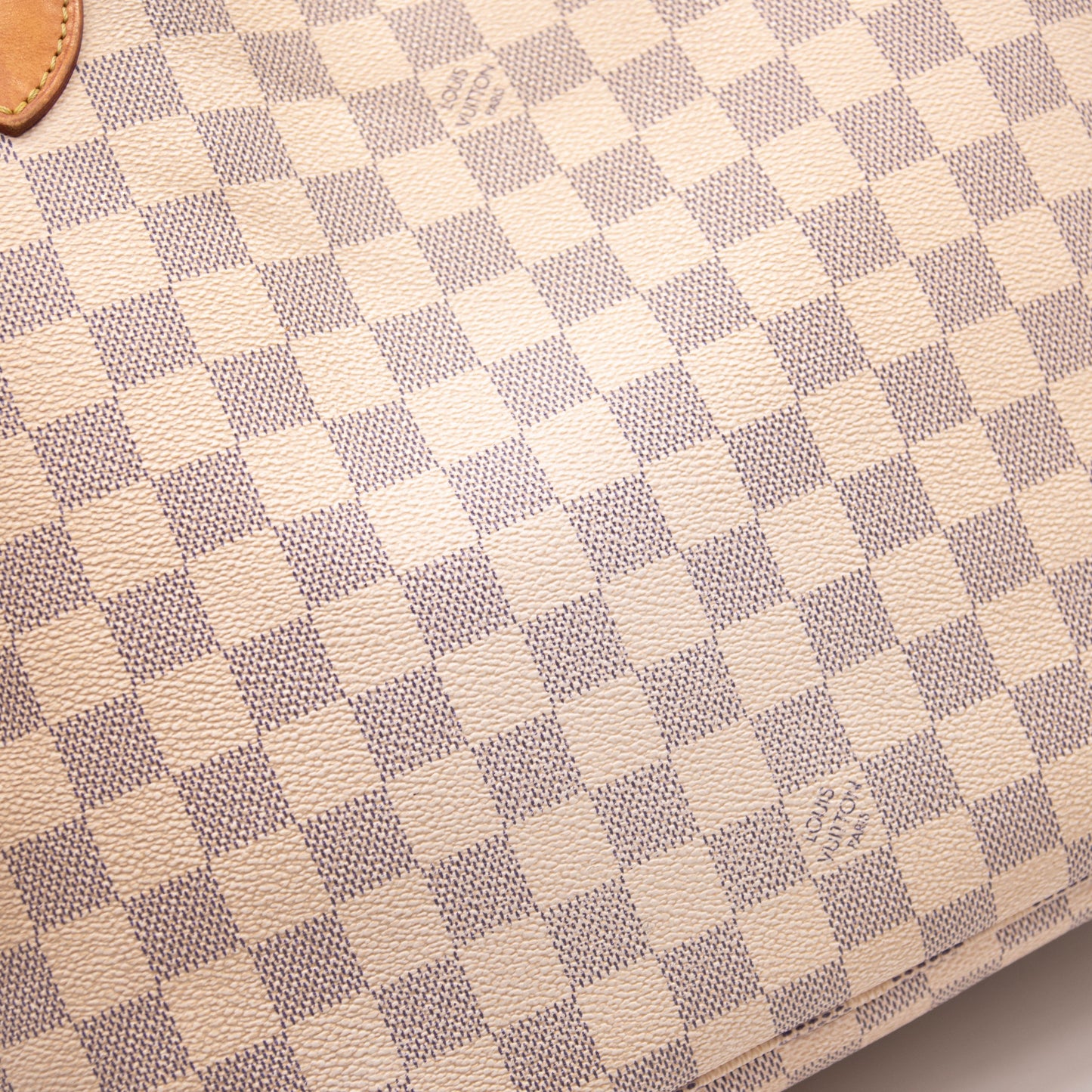 Louis Vuitton Neverfull Neo Mm White Damier Azur Canvas Tote