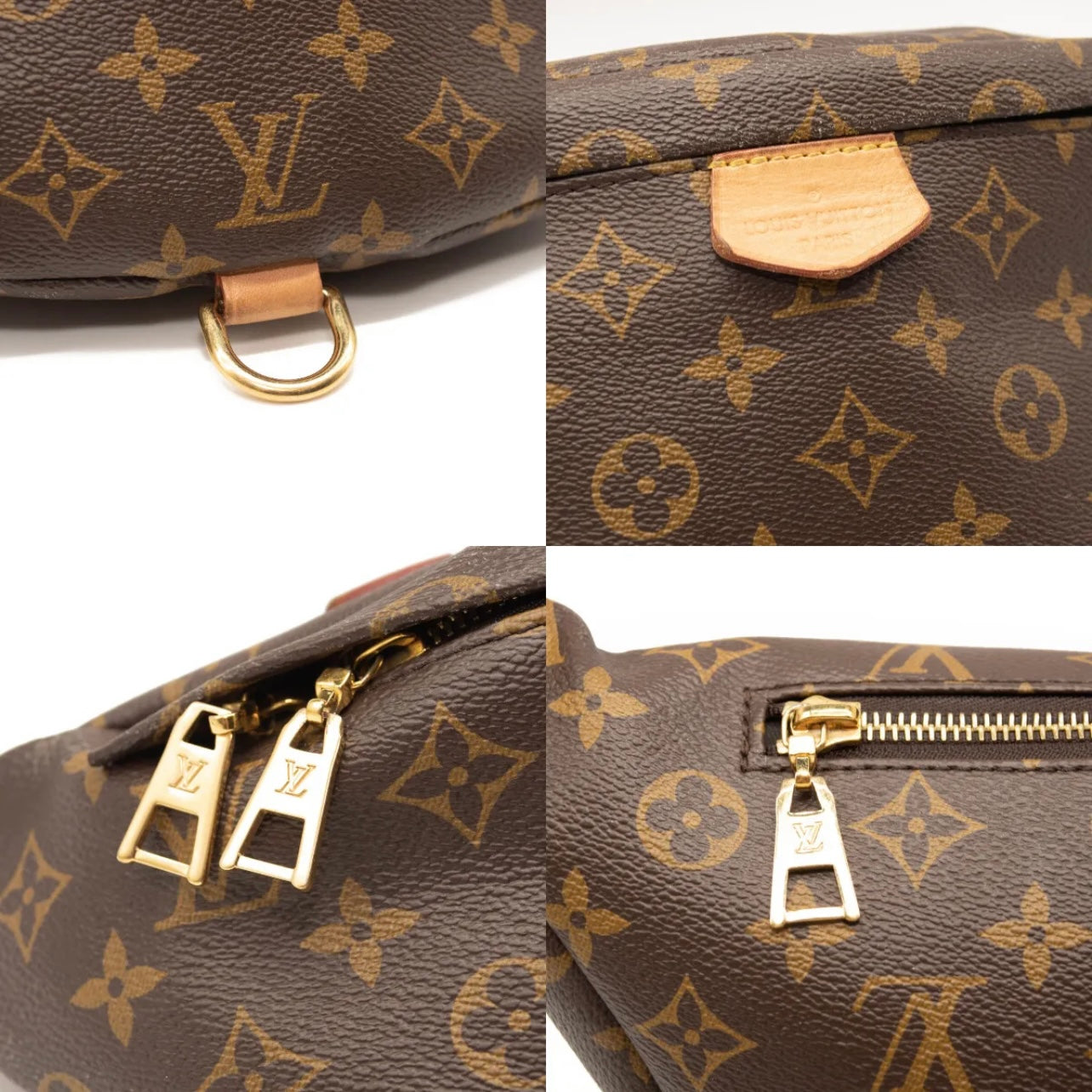 Louis Vuitton Bumbag Brown Monogram Canvas Messenger Bag Fanny Pack