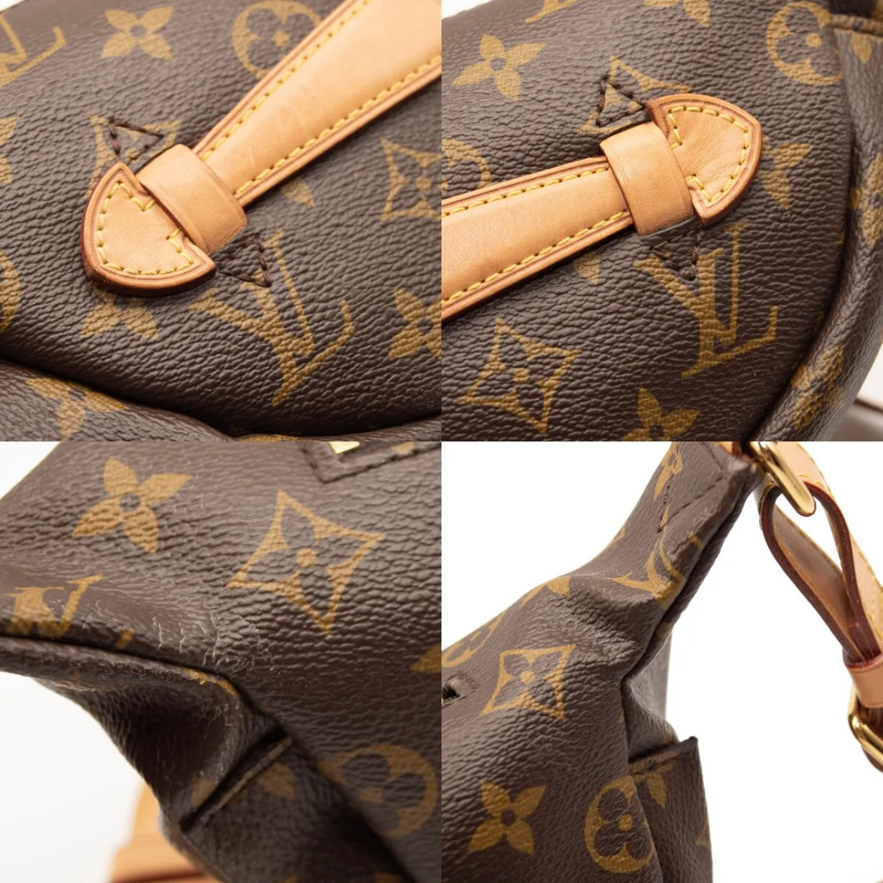 Louis Vuitton Bumbag Brown Monogram Canvas Messenger Bag Fanny Pack