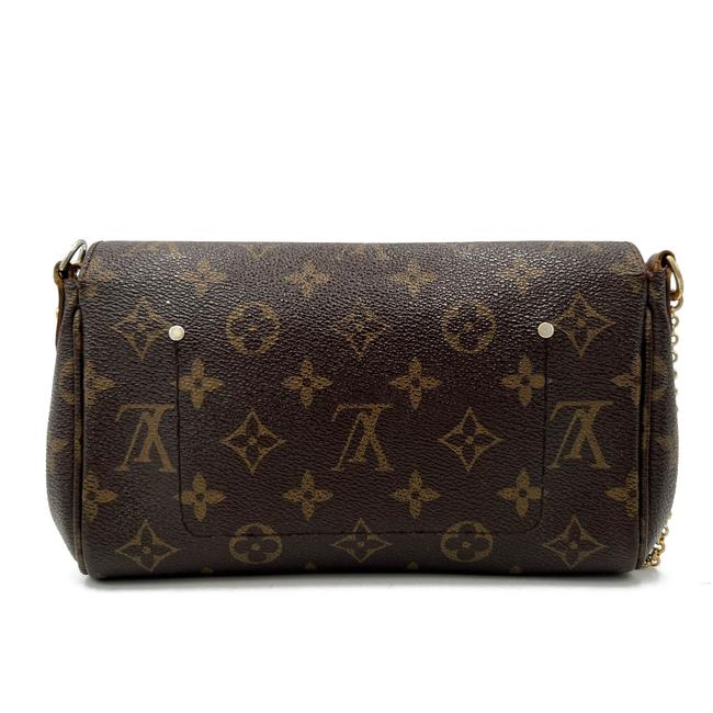 Louis Vuitton Favorite Pm Brown Monogram Canvas Shoulder Bag