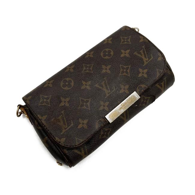 Louis Vuitton Favorite Pm Brown Monogram Canvas Shoulder Bag