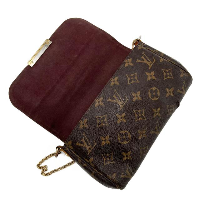 Louis Vuitton Favorite Pm Brown Monogram Canvas Shoulder Bag