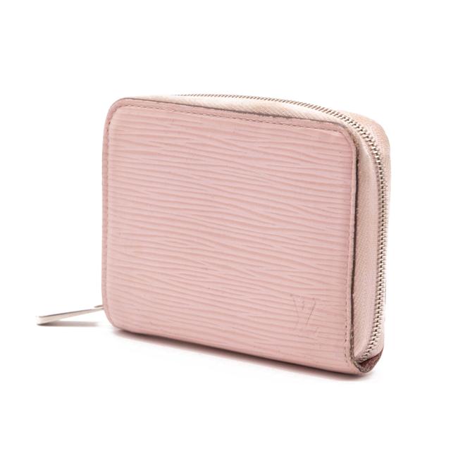 Louis Vuitton Pink Zippy Coin Purse Epi Rose Ballerine Zip Around Wallet