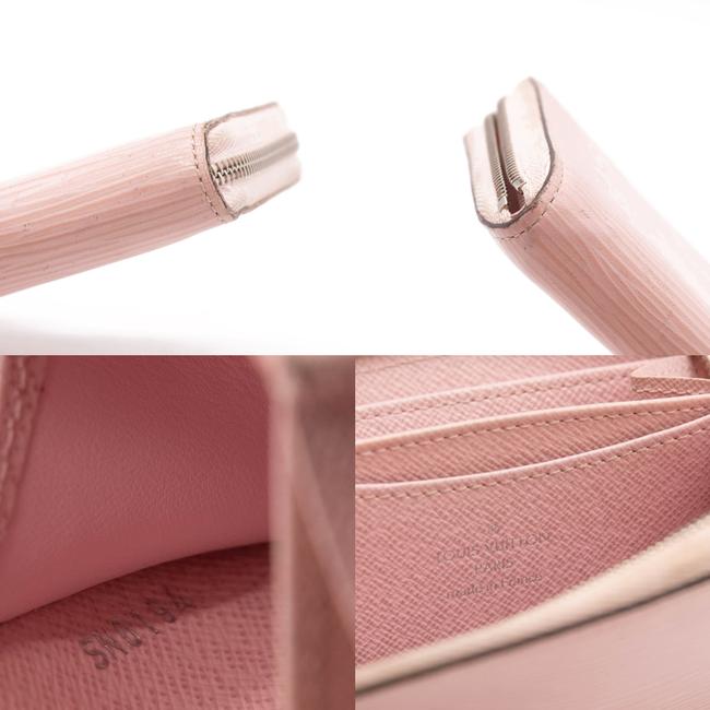 Louis Vuitton Pink Zippy Coin Purse Epi Rose Ballerine Zip Around Wallet